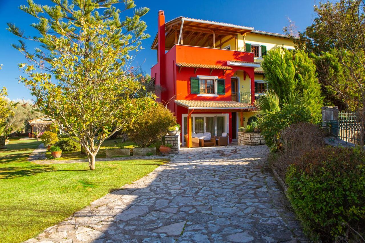 Poly'S Villa Lefkada Apolpaina Esterno foto