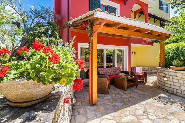 Poly'S Villa Lefkada Apolpaina Esterno foto