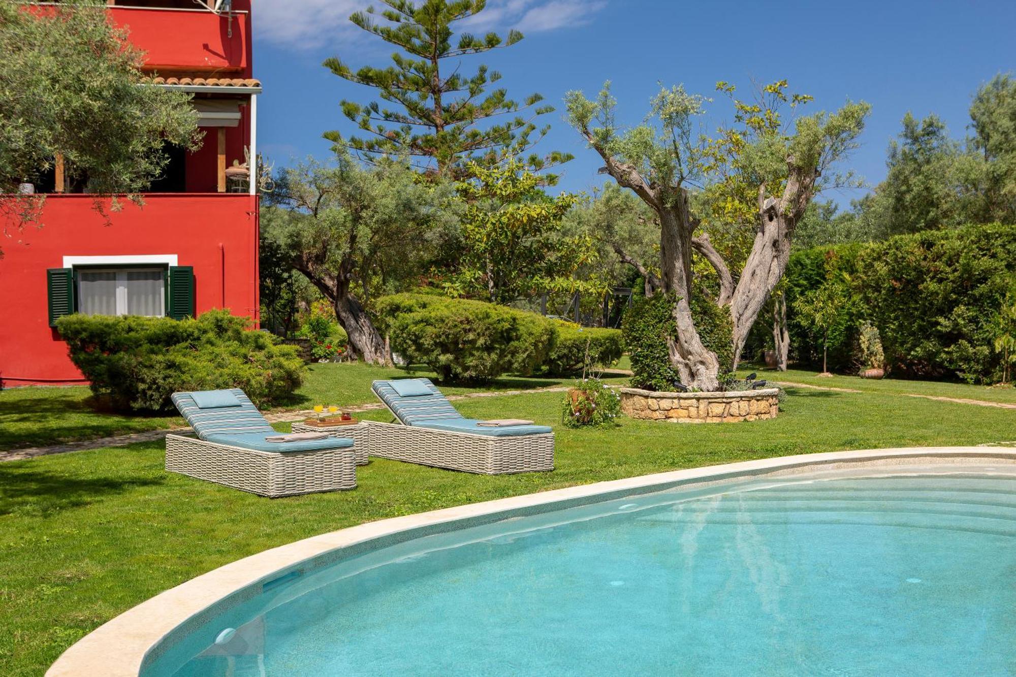 Poly'S Villa Lefkada Apolpaina Esterno foto