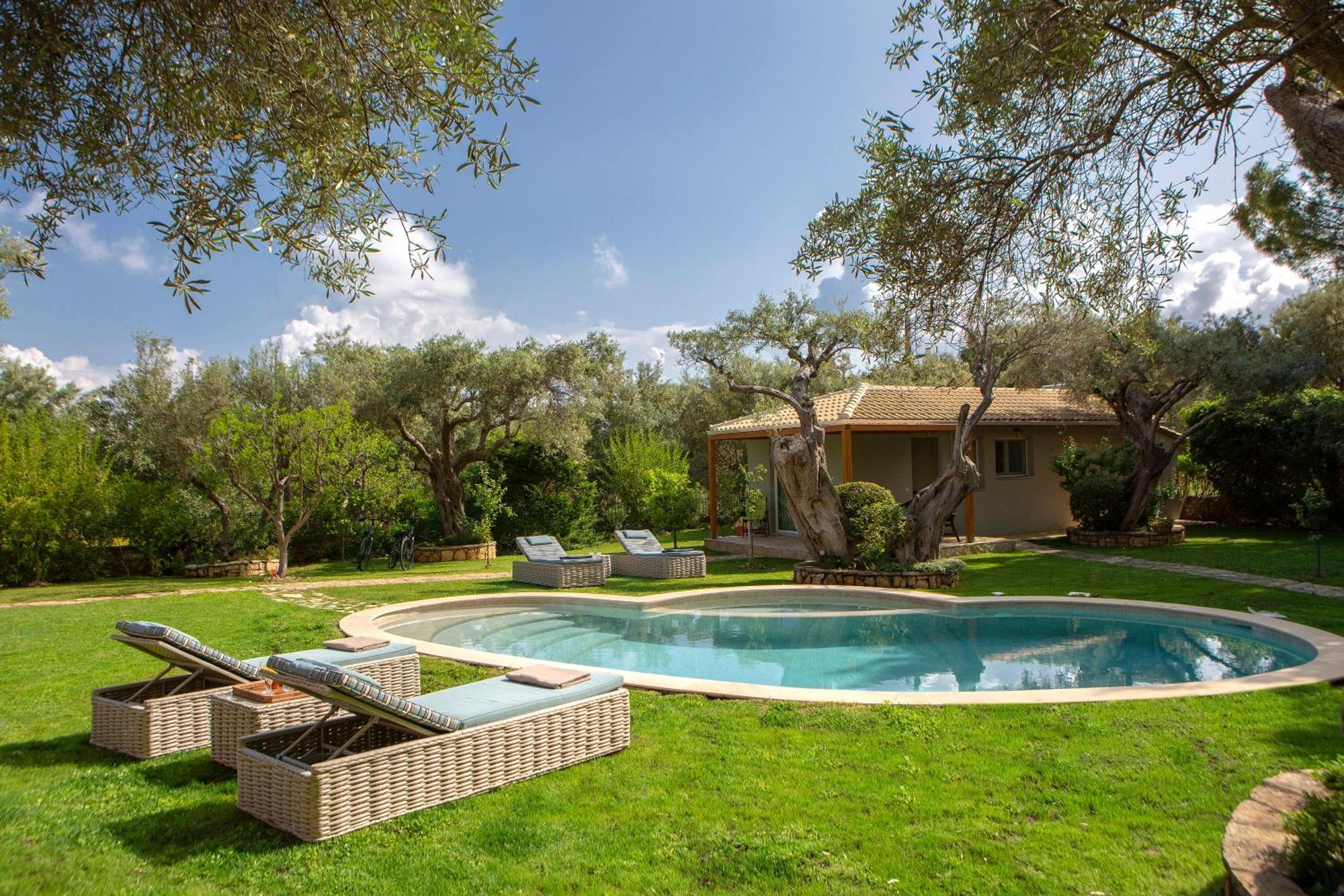 Poly'S Villa Lefkada Apolpaina Esterno foto