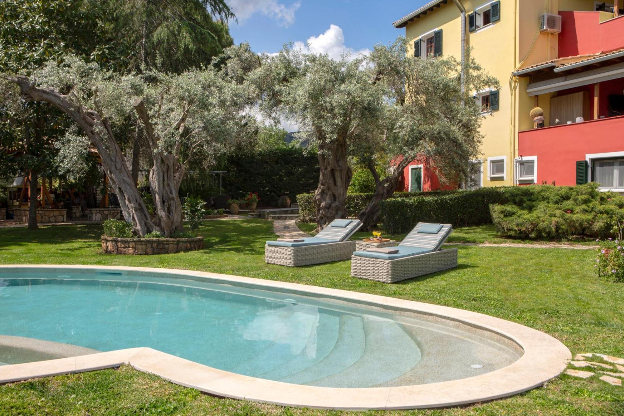 Poly'S Villa Lefkada Apolpaina Esterno foto