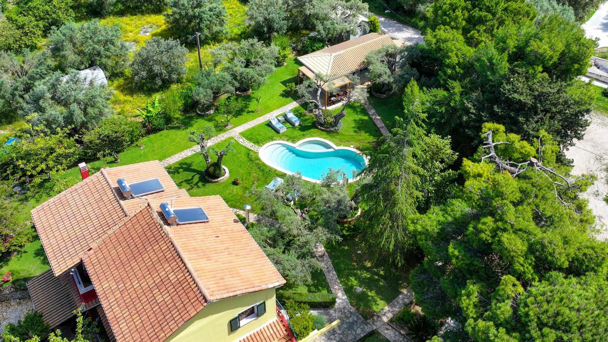Poly'S Villa Lefkada Apolpaina Esterno foto
